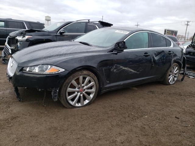 SAJWA0EXXE8U18055 - 2014 JAGUAR XF BLACK photo 1