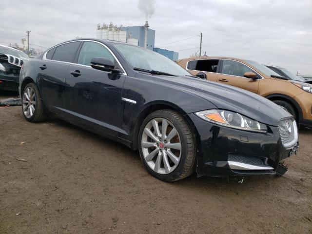 SAJWA0EXXE8U18055 - 2014 JAGUAR XF BLACK photo 4