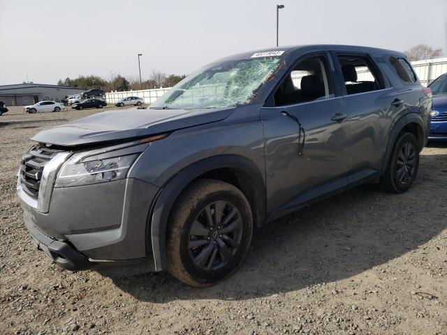 5N1DR3AA7NC203761 - 2022 NISSAN PATHFINDER S GRAY photo 1