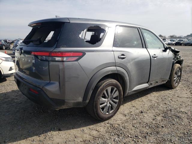 5N1DR3AA7NC203761 - 2022 NISSAN PATHFINDER S GRAY photo 3
