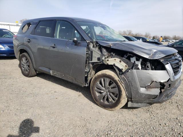 5N1DR3AA7NC203761 - 2022 NISSAN PATHFINDER S GRAY photo 4
