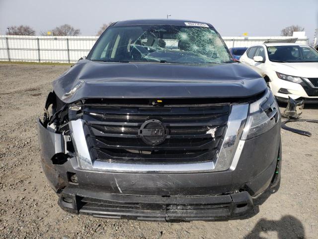 5N1DR3AA7NC203761 - 2022 NISSAN PATHFINDER S GRAY photo 5