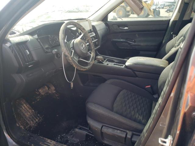 5N1DR3AA7NC203761 - 2022 NISSAN PATHFINDER S GRAY photo 7