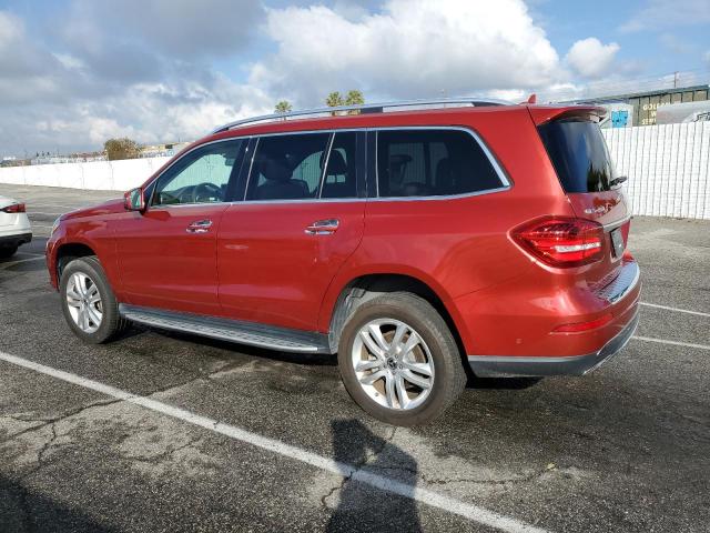 4JGDF6EE5HA966417 - 2017 MERCEDES-BENZ GLS 450 4MATIC RED photo 2