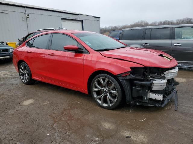 1C3CCCBG8GN147586 - 2016 CHRYSLER 200 S RED photo 4