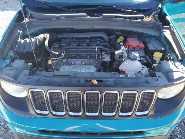 ZACNJCBB0MPN29061 - 2021 JEEP RENEGADE LATITUDE TURQUOISE photo 12