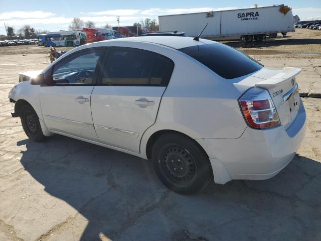 3N1AB6AP3BL702674 - 2011 NISSAN SENTRA 2.0 WHITE photo 2