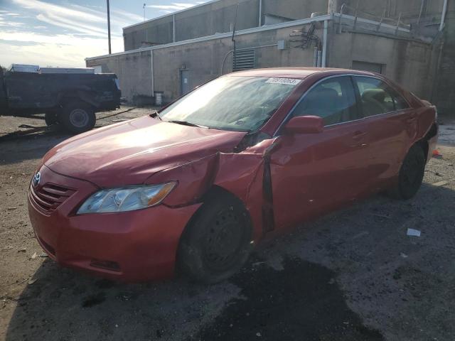 4T1BE46K98U209067 - 2008 TOYOTA CAMRY CE RED photo 1