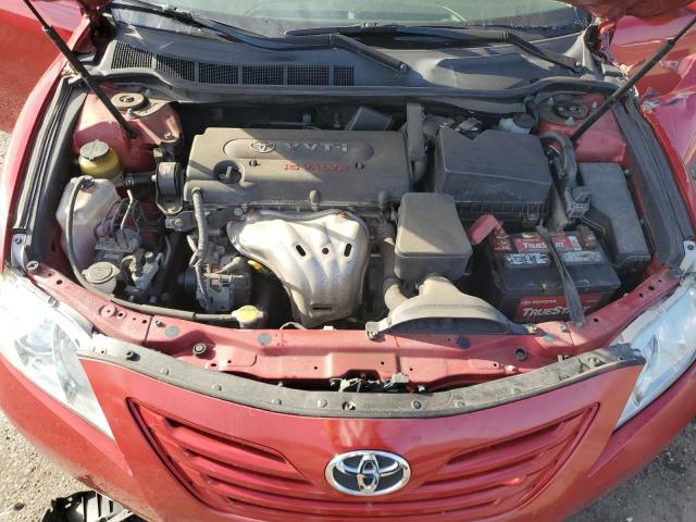 4T1BE46K98U209067 - 2008 TOYOTA CAMRY CE RED photo 11