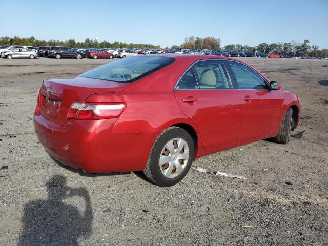 4T1BE46K98U209067 - 2008 TOYOTA CAMRY CE RED photo 3