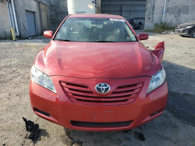 4T1BE46K98U209067 - 2008 TOYOTA CAMRY CE RED photo 5