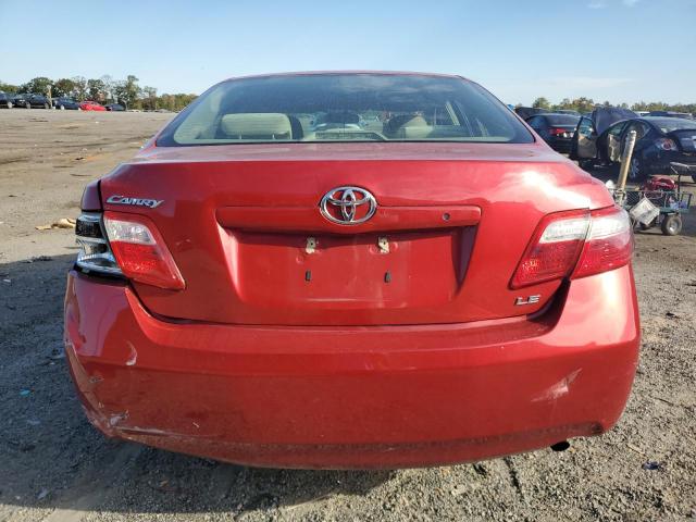 4T1BE46K98U209067 - 2008 TOYOTA CAMRY CE RED photo 6