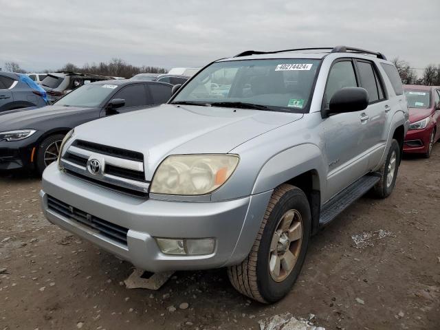 JTEBU14R050077613 - 2005 TOYOTA 4RUNNER SR5 SILVER photo 1