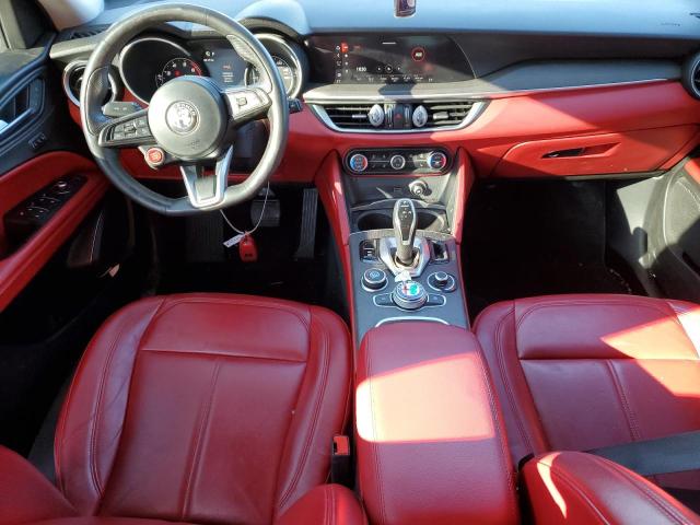 ZASPAKBNXL7C95031 - 2020 ALFA ROMEO STELVIO TI SILVER photo 8