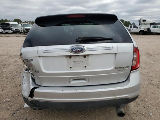 2FMDK3K96CBA12399 - 2012 FORD EDGE LIMITED SILVER photo 6