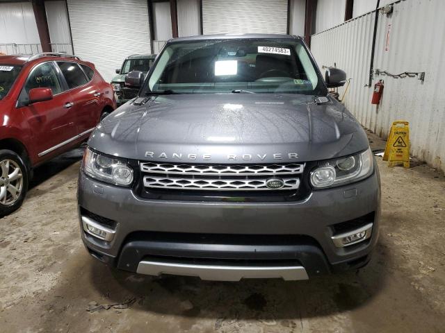 SALWR2VF9FA536241 - 2015 LAND ROVER RANGE ROVE HSE GRAY photo 5