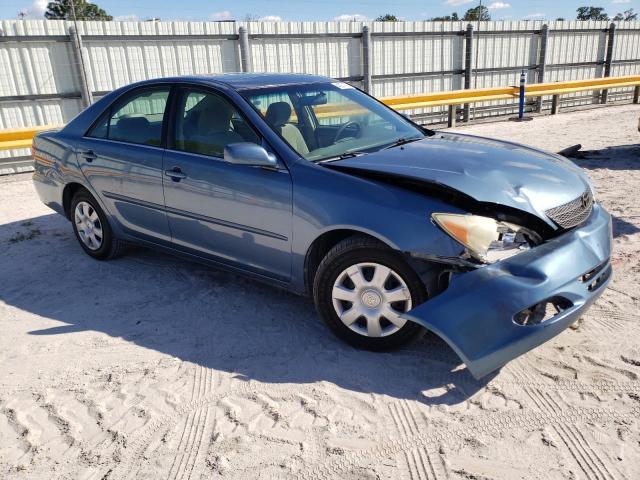 4T1BE32K74U804333 - 2004 TOYOTA CAMRY LE BLUE photo 4