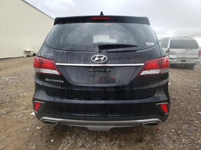 KM8SM4HF7JU276503 - 2018 HYUNDAI SANTA FE SE BLACK photo 6