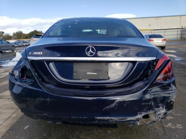 W1KWF8DB3MR645915 - 2021 MERCEDES-BENZ C 300 BLUE photo 6