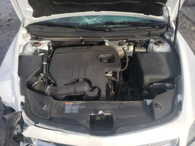1G1ZE5EB0AF286813 - 2010 CHEVROLET MALIBU LTZ თეთრი ფოტო 11