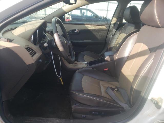 1G1ZE5EB0AF286813 - 2010 CHEVROLET MALIBU LTZ თეთრი ფოტო 7