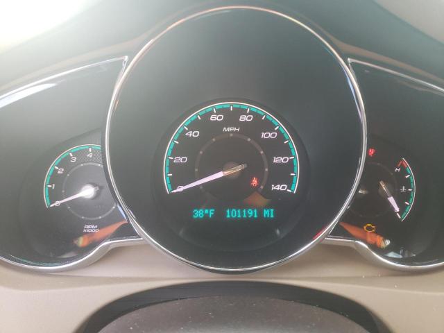 1G1ZE5EB0AF286813 - 2010 CHEVROLET MALIBU LTZ თეთრი ფოტო 9