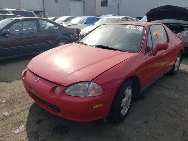 JHMEG2170RS000153 - 1994 HONDA CIVIC DEL SOL RED photo 1