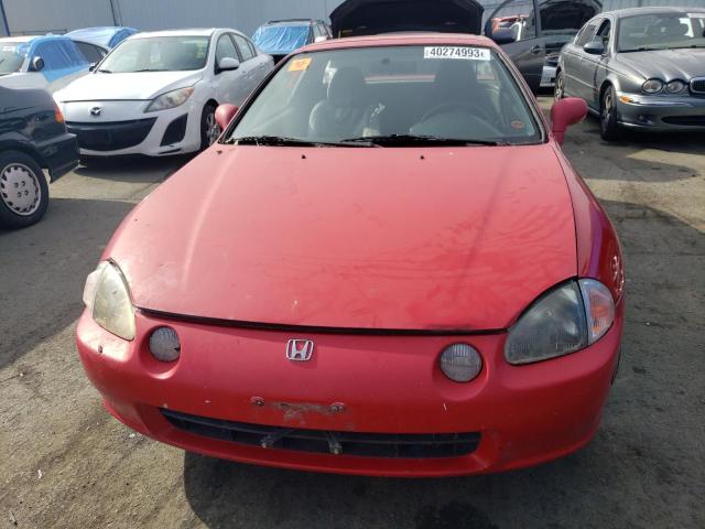 JHMEG2170RS000153 - 1994 HONDA CIVIC DEL SOL RED photo 5