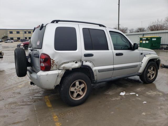 1J4GK38K95W642974 - 2005 JEEP LIBERTY RENEGADE 银色 照片 3