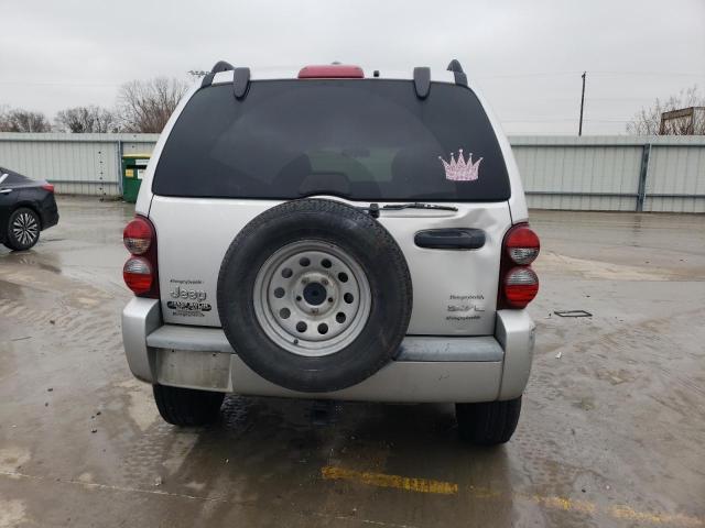 1J4GK38K95W642974 - 2005 JEEP LIBERTY RENEGADE 银色 照片 6