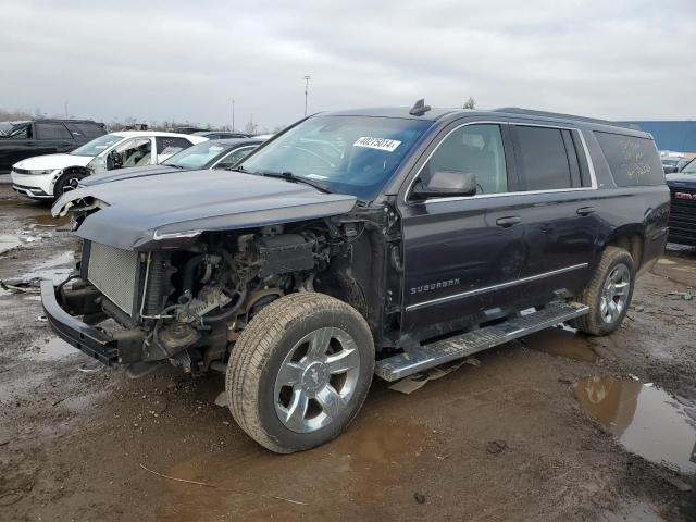 1GNSKHKC4HR199965 - 2017 CHEVROLET SUBURBAN K1500 LT GRAY photo 1