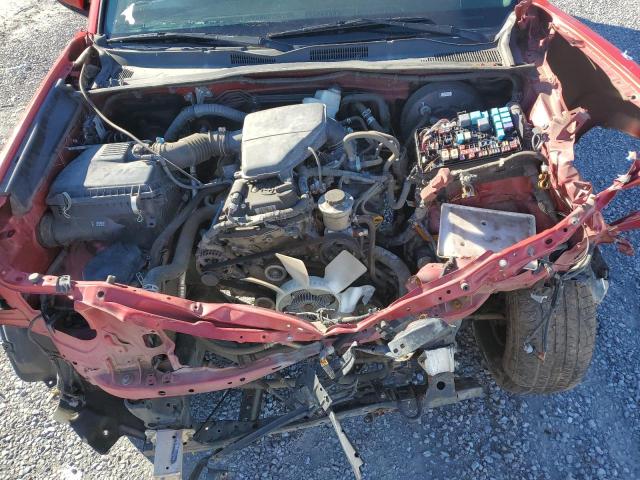 5TFRX5GN0HX087631 - 2017 TOYOTA TACOMA ACCESS CAB RED photo 11