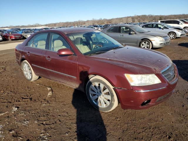 5NPEU46C79H568653 - 2009 HYUNDAI SONATA SE BURGUNDY photo 4