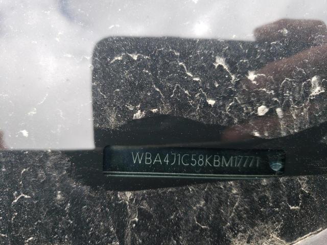 WBA4J1C58KBM17771 - 2019 BMW 430I GRAN COUPE BLACK photo 12