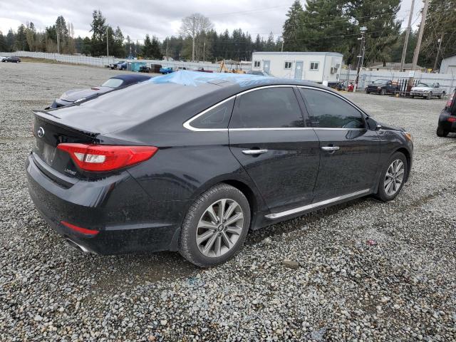 5NPE34AF8GH277029 - 2016 HYUNDAI SONATA SPORT Schwarz Foto 3