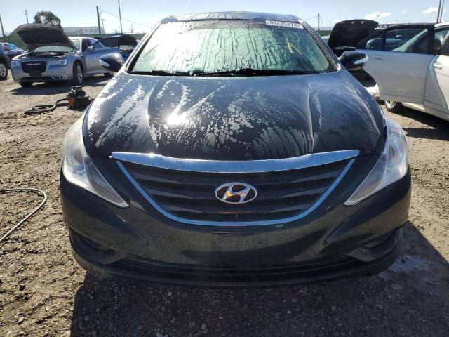 5NPEB4AC7EH874548 - 2014 HYUNDAI SONATA GLS BLACK photo 5