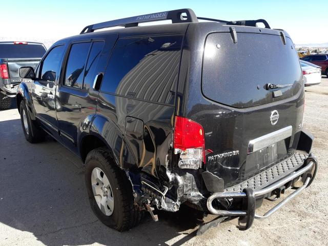 5N1AR18W35C731001 - 2005 NISSAN PATHFINDER LE შავი ფოტო 2