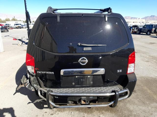 5N1AR18W35C731001 - 2005 NISSAN PATHFINDER LE შავი ფოტო 6
