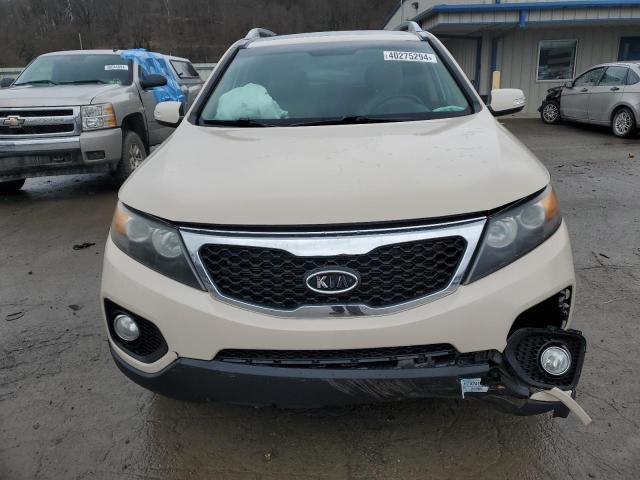 5XYKUDA26BG039676 - 2011 KIA SORENTO EX BEIGE photo 5