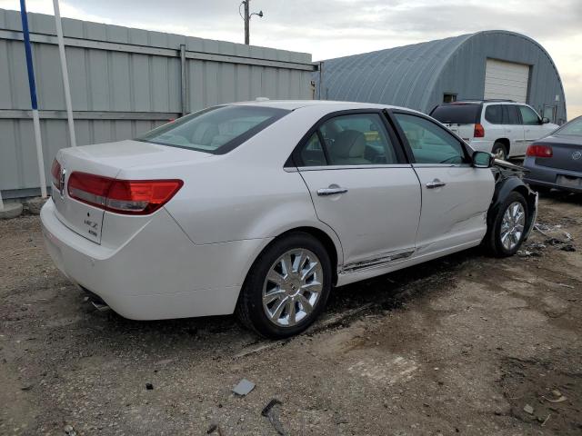 3LNHL2JC4BR753897 - 2011 LINCOLN MKZ WHITE photo 3