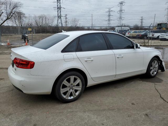 WAUBFAFL5BN036851 - 2011 AUDI A4 PREMIUM WHITE photo 3