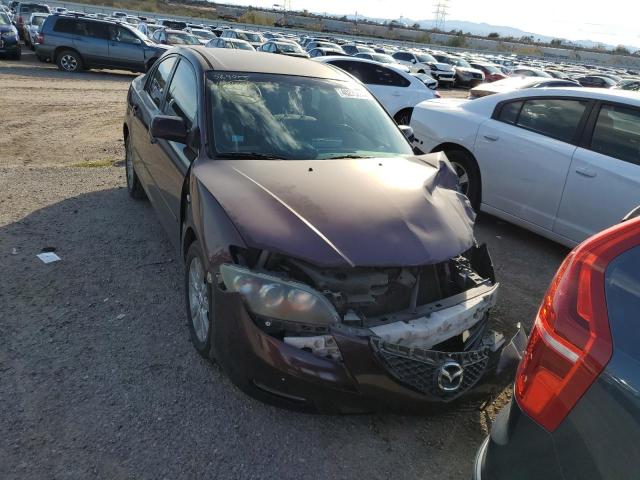 JM1BK32F471705555 - 2007 MAZDA 3 I MAROON photo 5