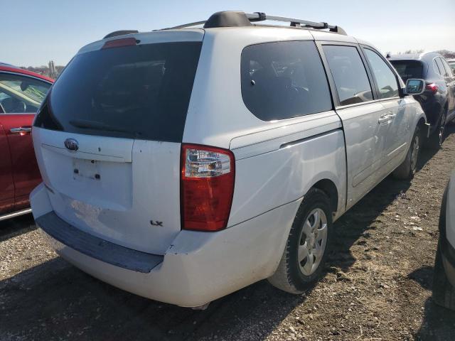 KNDMB233476154490 - 2007 KIA SEDONA EX WHITE photo 3