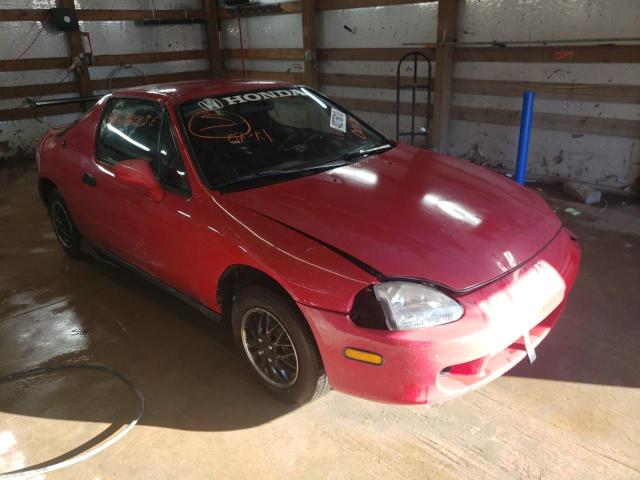 JHMEH6240TS001741 - 1996 HONDA CIVIC DEL SOL S RED photo 4