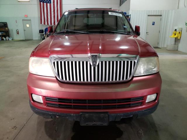 5LMFU27595LJ22429 - 2005 LINCOLN NAVIGATOR 红色 照片 5