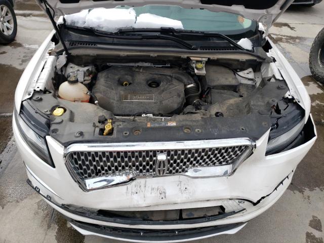 5LMCJ1D9XKUL26787 - 2019 LINCOLN MKC WHITE photo 12