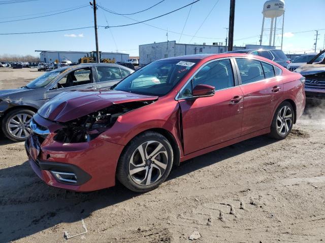 4S3BWAN61L3014485 - 2020 SUBARU LEGACY LIMITED RED photo 1