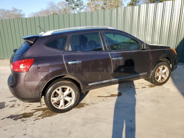 JN8AS5MT0BW186479 - 2011 NISSAN ROGUE S PURPLE photo 3