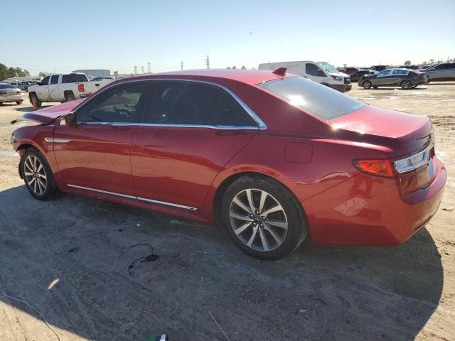 1LN6L9PK1L5602714 - 2020 LINCOLN CONTINENTA RED photo 2