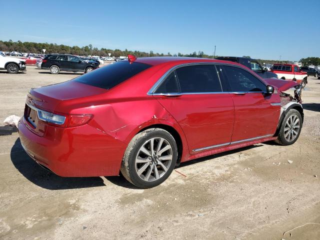 1LN6L9PK1L5602714 - 2020 LINCOLN CONTINENTA RED photo 3